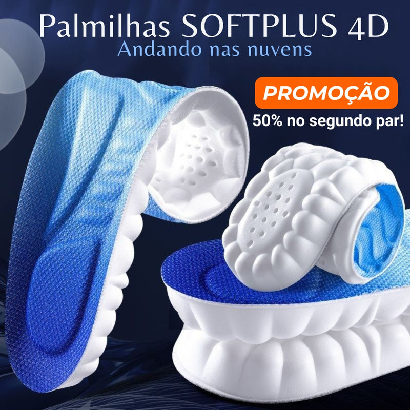 Palmilhas SoftPlus 4D - Andando nas Nuvens [PROMOÇÃO]
